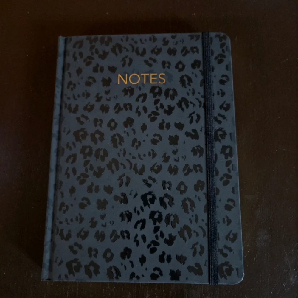 Threshold 240 Sheet Dot‎ Grid Journal In Black Leopard NEW